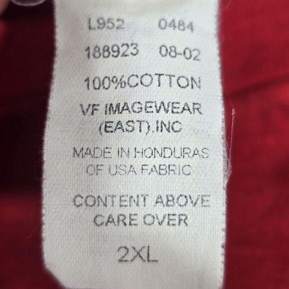 Vtg Anaheim Angels MLB T-Shirt 2002 World Series Champions Los Angeles Mens 2XL - Picture 7 of 7